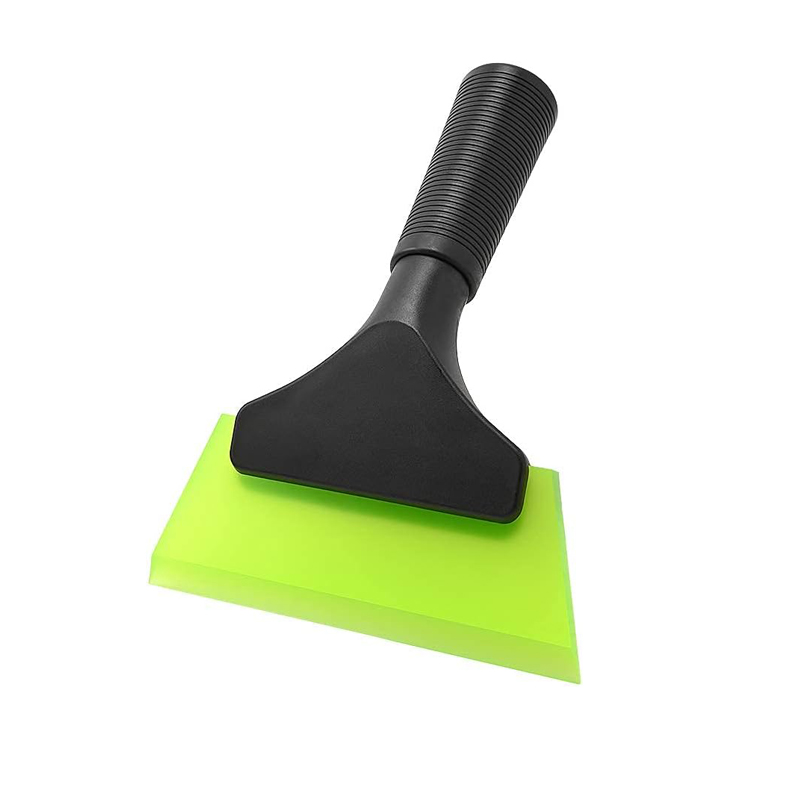 1Pc raschietto pulito pala gomma finestra tinta tergipavimento lama d'acqua tergicristallo vetro pratico strumento detergente autolavaggio rompighiaccio: green