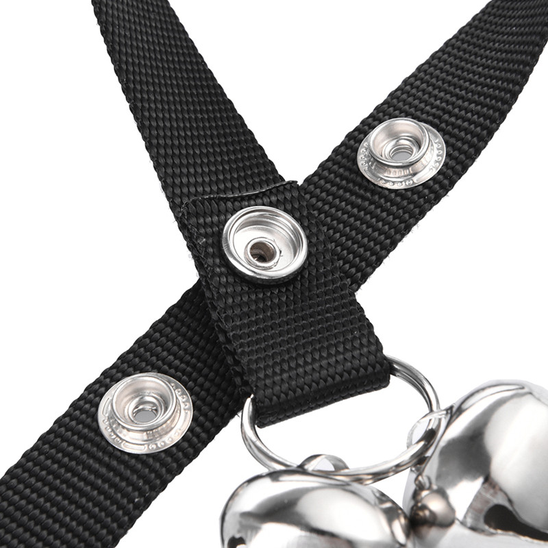 Nylon Pet Door Bell Rope Pet Dog Puppy Adjustable Length Alarm Training Rope Doorbell Dog Accessories