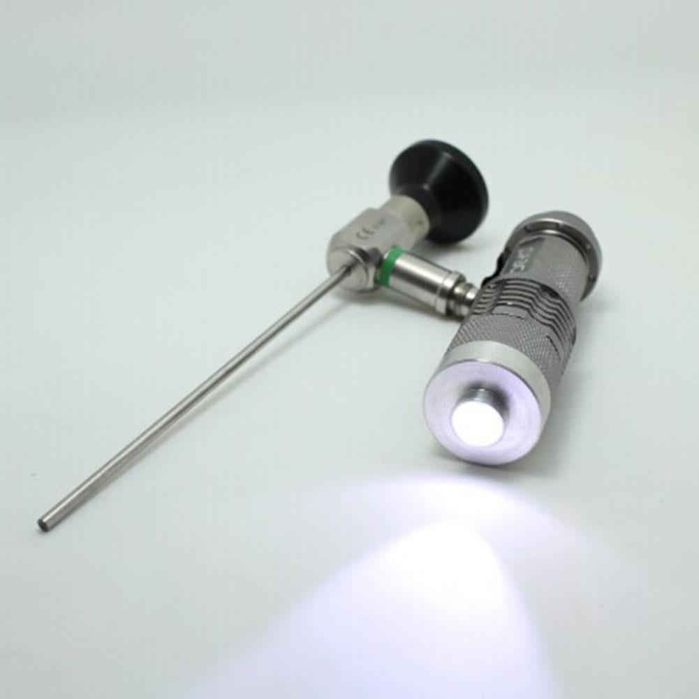 4W Portable Handheld LED Cold Light Source Lamp Match US Plug For Endoscope