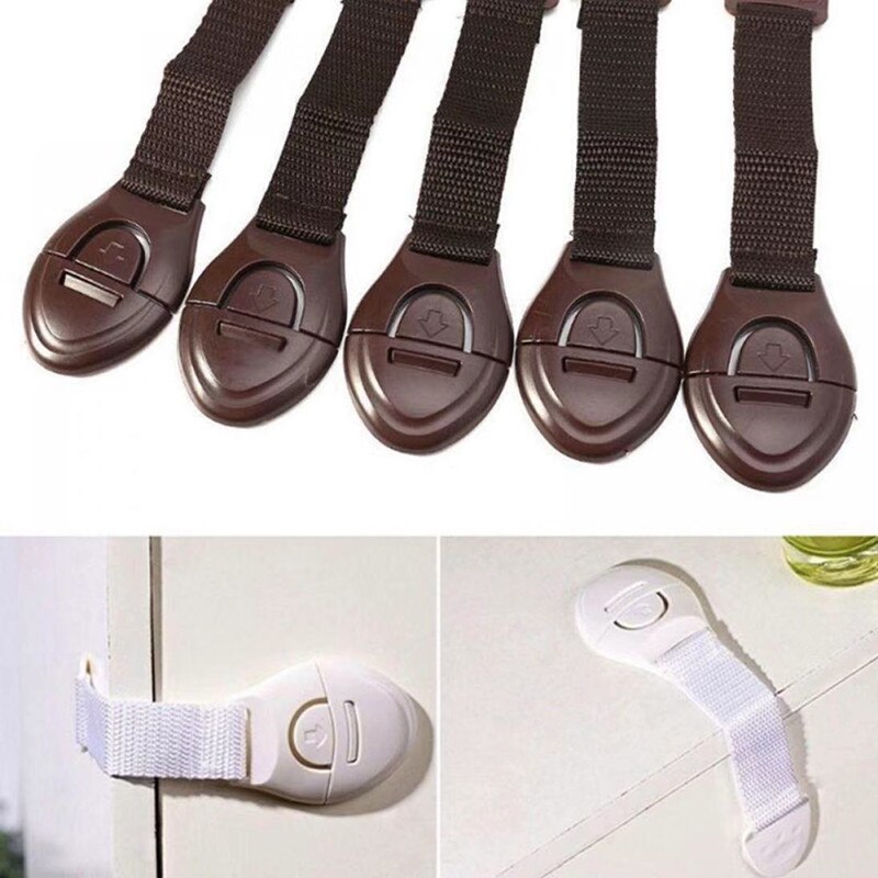 10 Teile/los Kind Baby Sicherheit Schrank Lock Schublade Türschlösser Schrank Schrank Kunststoff Sicherheit Schlösser Baby Sicherheit Pflege Produkte