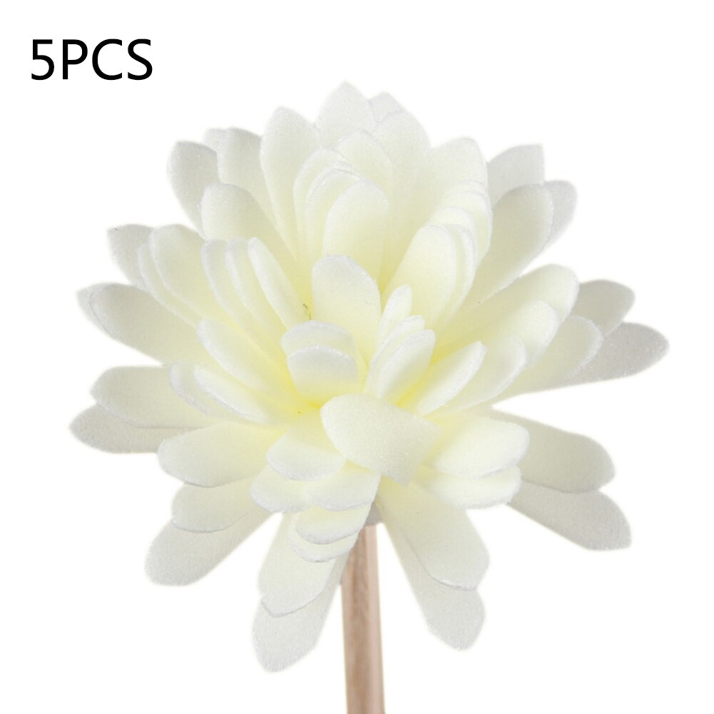 5pcs Kunstmatige Bloem Golvend Rotan Reed Fragrance Diffuser Vervanging Refill Sticks Luchtverfrisser Kamer Parfum Diffuser Sticks: A5