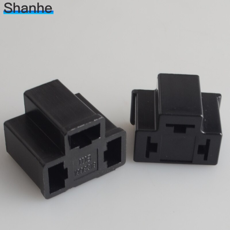 1kits 3Pin H4 Car connector plug H4 Auto holder plug 7.8mm lamp plug bulb socket for Male + female