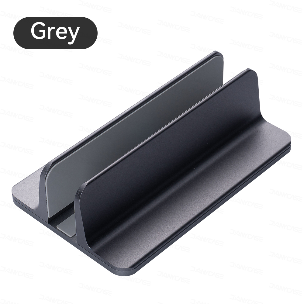 Vertical Laptop Stand For Macbook Air Pro 13 15 16 Desktop Aluminum Stand With Adjustable Dock Size For Notebook Stand