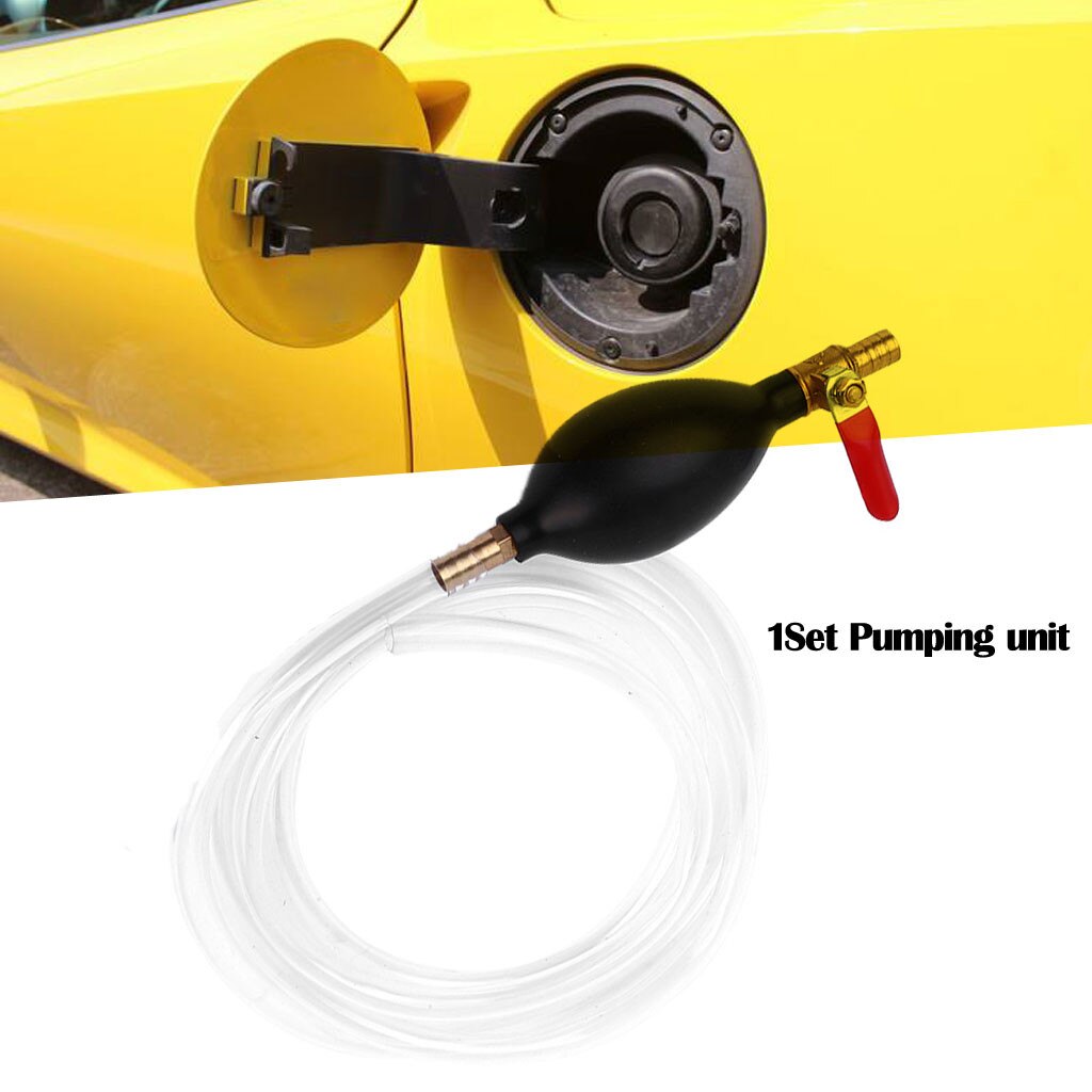 Vehicle Manual Pumping Unit Oil Filling Equipment Auto Tools Hose Gasoline Suction Pipe Car Accessories Voiture Oil Extractor