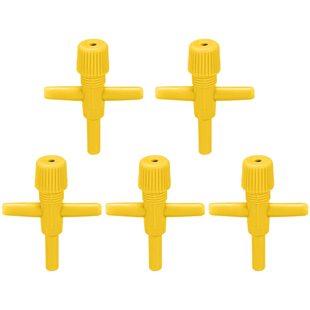 5pcs Classic 2 Way Outlet Air Flow Distributor Fish Tank Manifold Splitter Control Valve Household Fish Tank Accessaries Part: B