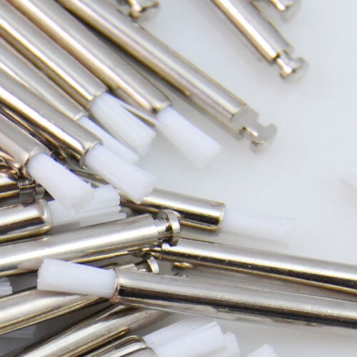 Dental Nylon Polishing Polisher Brushes Latch Micro Prophy Star Brush