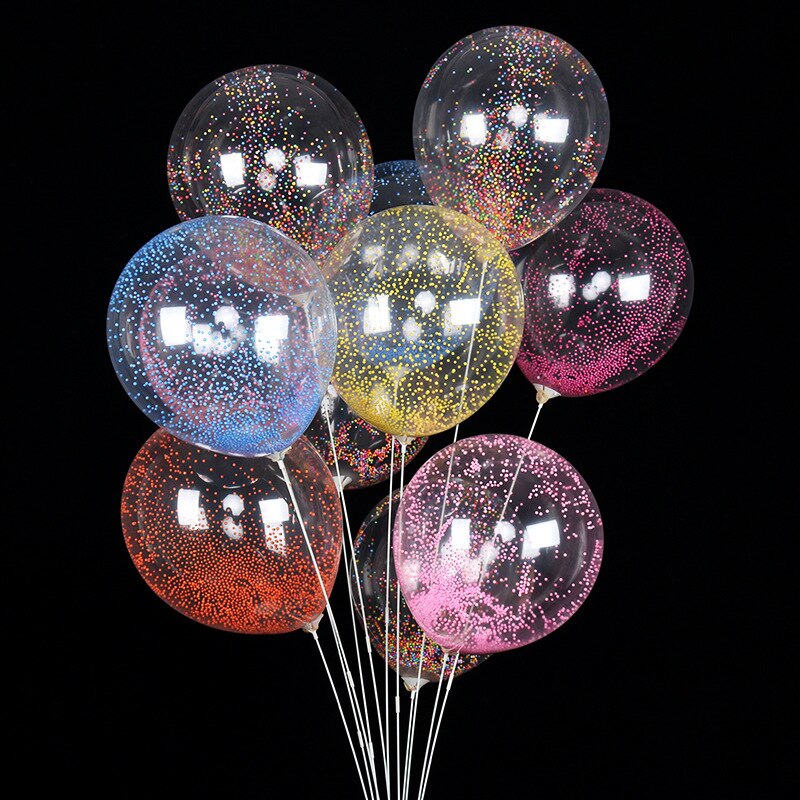 10PCS Bubble balloon 12 inch magic balloon foam suspension latex round large thick round bubble balloon party supplies