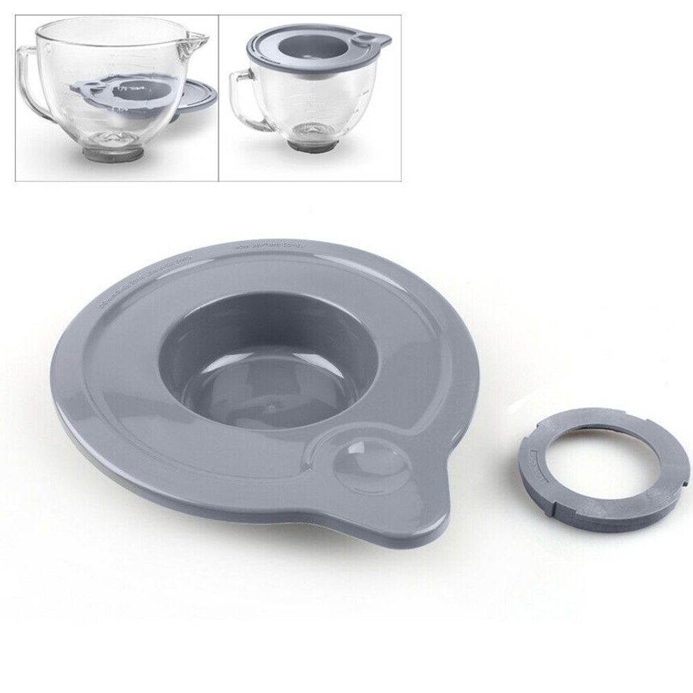 Tilt Head Lid Sealing Cover for KitchenAid K5GB 5-Quart Mixer Glass Bowl Holder Sealing Lid silicone lids for mug beker deksel