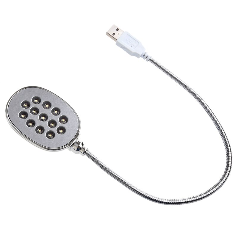USB 13 LED Flexible Light Lamp for Laptop Pc Notebook