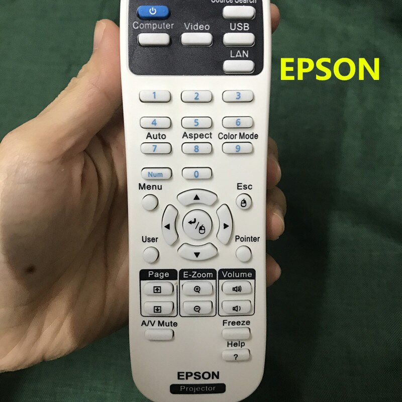 Epson projector afstandsbediening geschikt voor cb -s03/s03+/w03/x03//w15/x17/x18 cb-1985wu cb -97 s05e eb -c720xn cb -s04 cb-s04e