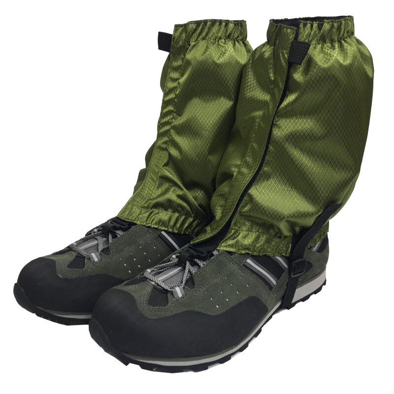 Polainas impermeables para hombre y mujer, cubierta de zapatos para ciclismo, botas de esquí, polainas de nieve, senderismo, Trekking, escalada, esquí: YZ0852G