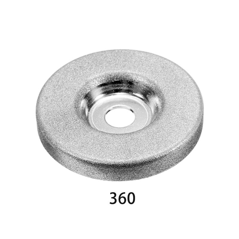 1pc 56mm 180/360 korn diamantslibeskive cirkelsliber stensliber vinkelskærehjul roterende værktøj: 360 grus