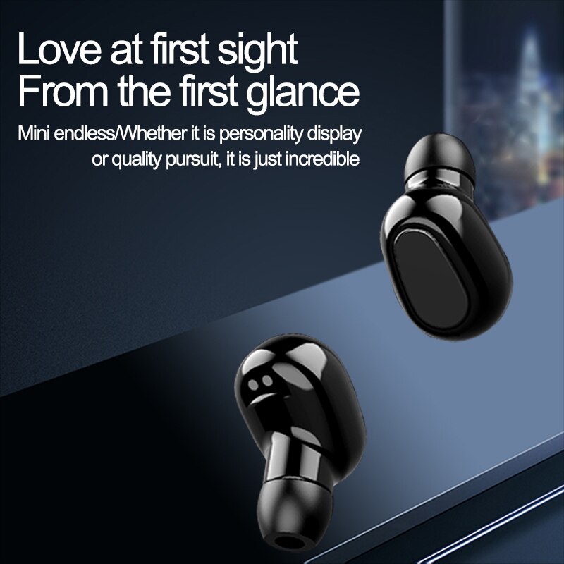Auriculares inalámbricos con Bluetooth L21, dispositivo de audio HIFI, manos libres, estéreo, para videojuegos, para iphone y Samsung