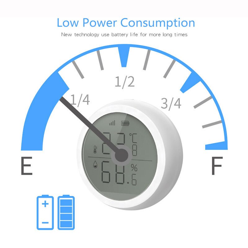 Smart widgets Casa inteligente Smart home Wireless temperature and humidity sensor Intelligent temperature and humidity detector