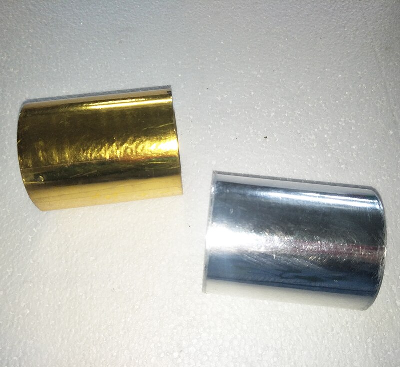 DIY Transfer Heißer Stanzen Papier Heißer Folie Stanzen Gold und Splitter Farbe 80mm x 120 M Wärme Stanzen Folie