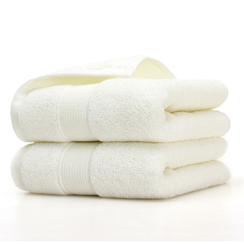 Toallas de algodón egipcio para el baño, toalla deportiva de Color sólido para el hogar, Hotel de 5 estrellas, , 36x76cm, para parejas, Uds.: Blanco