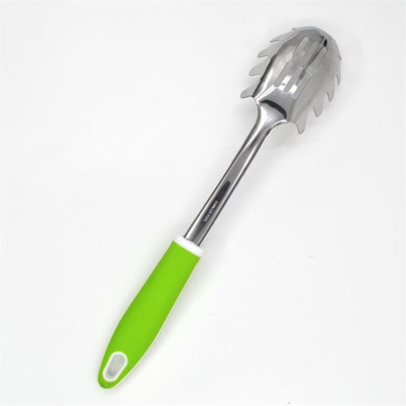 Rvs Pasta Scoop Server Spaghetti Opdienvork Tang Lepel Vorm Noodle Measurer Houder Koken Gereedschap Keuken Gadgets