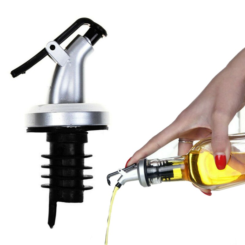 Olie Fles Stopper Lock Plug Seal Lekvrije Food Grade Rubber Nozzle Spuit Liquor Dispenser Wijn Schenker Keuken bar Tool