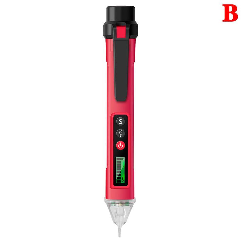 Digitale Ac/Dc Spanning Detectoren Analoge Voltmeter Pen Intelligente Spanning Geen Contact Pen Tester Meter 12-1000V volt Pen Pen Cur
