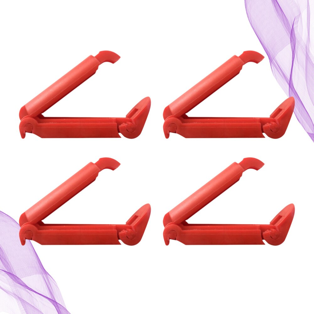 4pcs Seatbelt Clip Practical Anti Slip Portable Durable Car Seatbelt Holder Clip