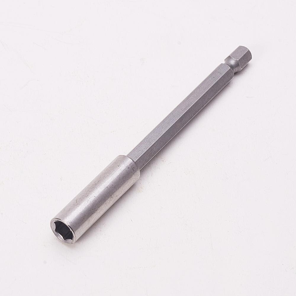 1/4" Magnetic Hex Socket 60mm/100mm/150mm Long Metal Impact Nut Setter Driver Socket Bit 2pcs/5pcs/6pcs