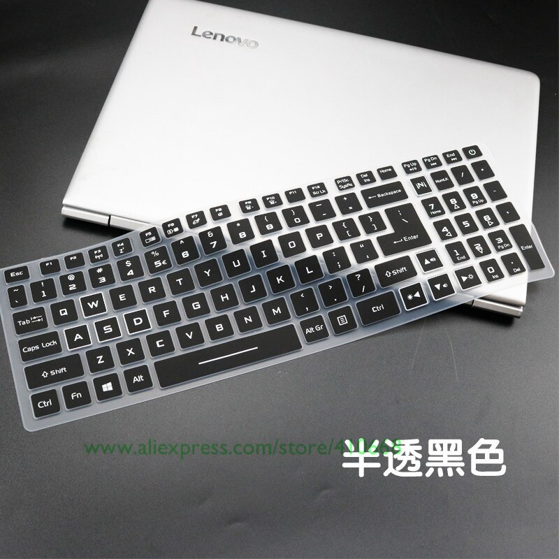 Laptop Keyboard Cover Protector For Acer Aspire Nitro 5 AN515-54 15.6'' / Aspire Nitro 7 AN715 51 17.3'' Predator Gaming AN 515: Black