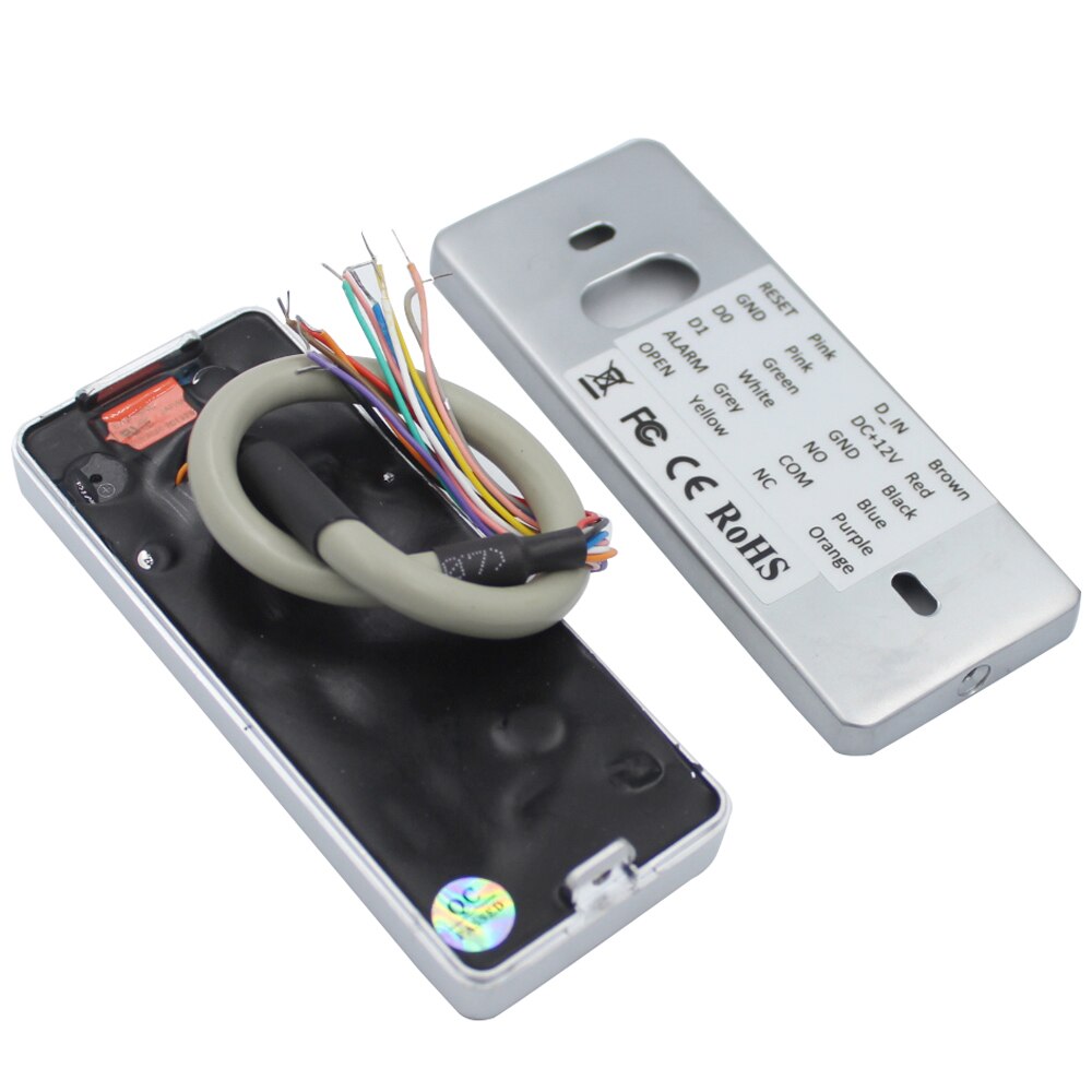 IP67 Wasserdichte Fingerabdruck Zugriff Kontrolle System Rfid Zugriff Regler Wiegand 26 Fingerabdruck Leser Elektrische Türöffner