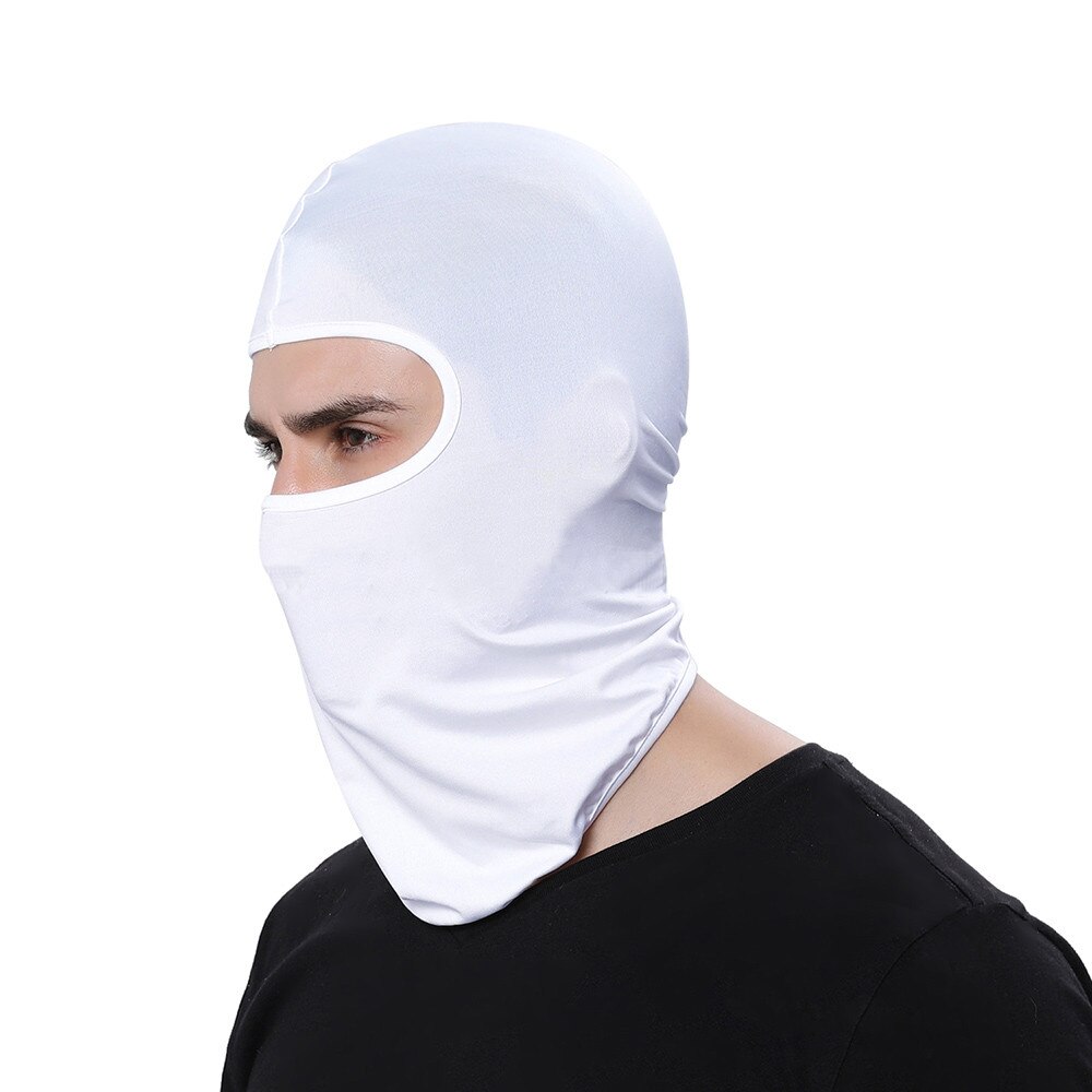 Pasamontañas de Ciclismo de lycra, cubierta completa para cuello de esquí, protección solar ultrauv, 1 Uds., n. ° C: E