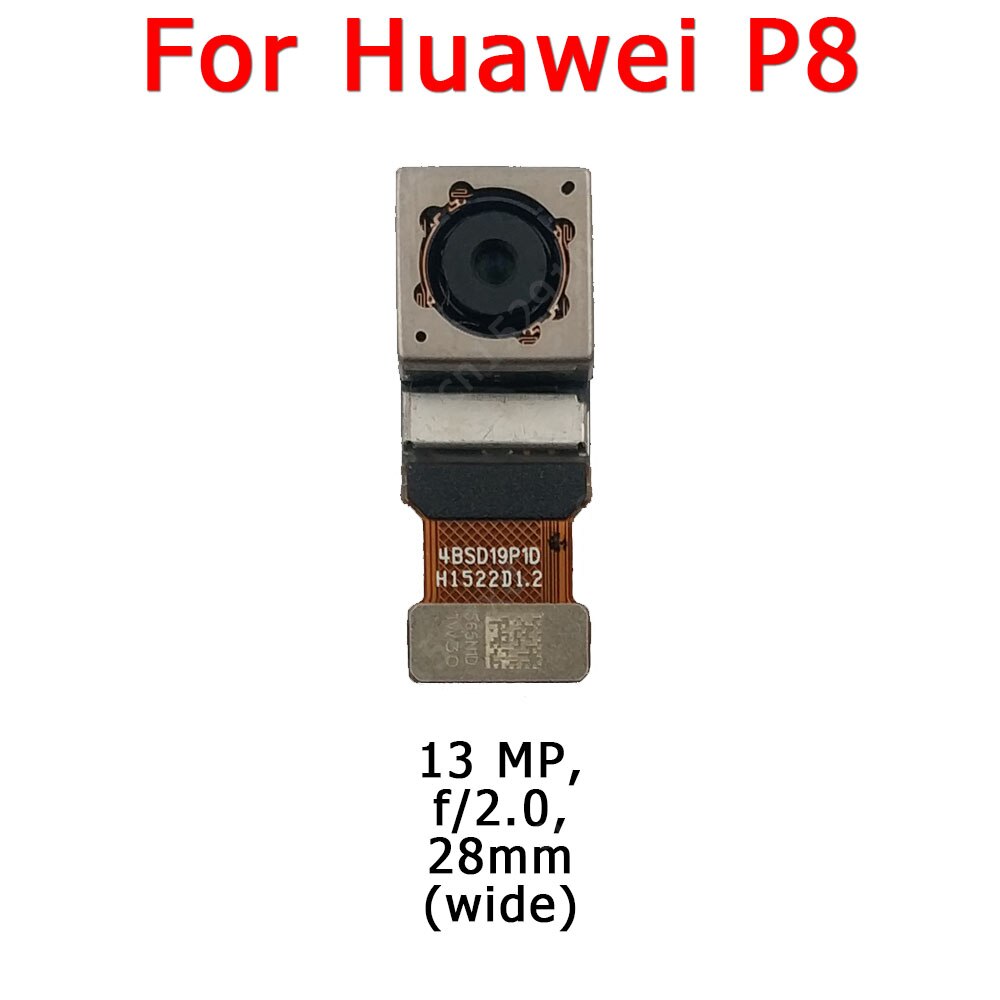 Original Front and Rear Back Camera For Huawei P8 Max P8Max Main Facing Camera Module Flex Replacement Spare Parts: P8 Back