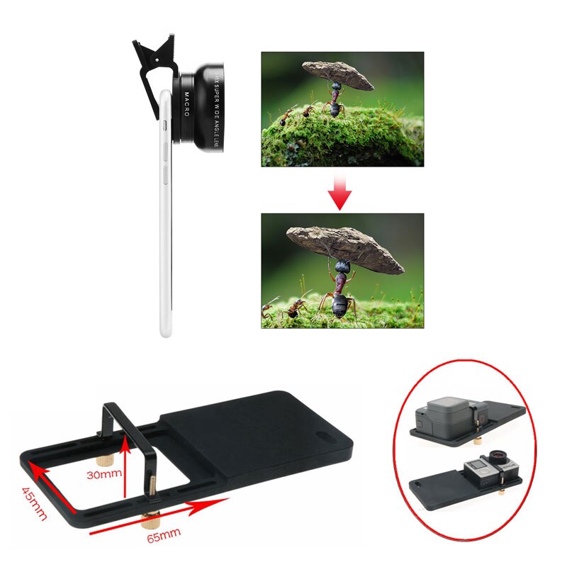 ZWN Gimbal LED Lampe Mikrofon Stativ Stents Aktion Kamera platte Telefon Objektiv Verlängerung stange Tasche Zubehör paket