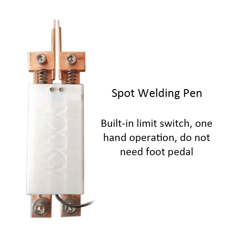 DIY Spot Welding Pen for 18650 Battery Pack Handheld Portable With Spot Welding Machine Automatic Trigger Handle Integrated Pen