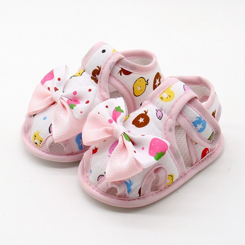 Baby schuhe Sandalen Blume Druck Für Mädchen Herbst Baumwolle Prinzessin Baby Kleinkind freundlicher Weiche Weiche Sohle Stoff Schuhe: P / 13-18 Monate