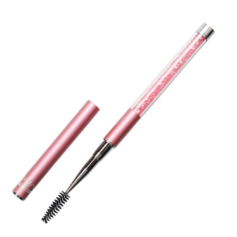 Eyelash Brush Reusable Spoolie Micro Eyebrow Lash Brush Extension Supplies Mascara Wand Applicator Makeup Lash Eyelash Brushes: green