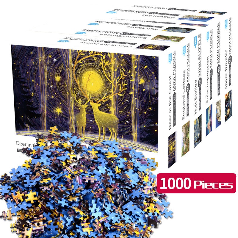 42*30 centimetri jigsaw puzzle 1000 pezzi di Arte di Montaggio foto di Paesaggio di puzzle per adulti giochi giocattoli per adulti mat