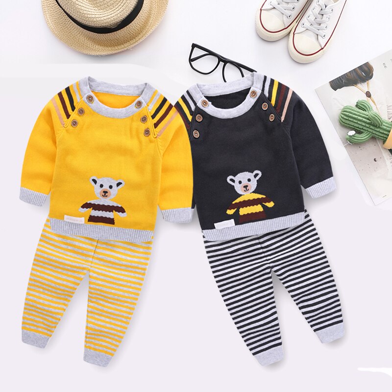 Cute cartoon pattern warm thick sweater