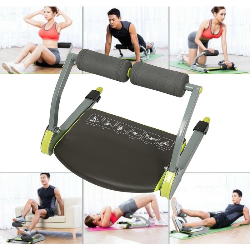 Foldable Lazy Abdominal Machine Multifunctional Abdominal Artifact Sit-up Assist Crunch Home Gym Fitness Equipment: Default Title