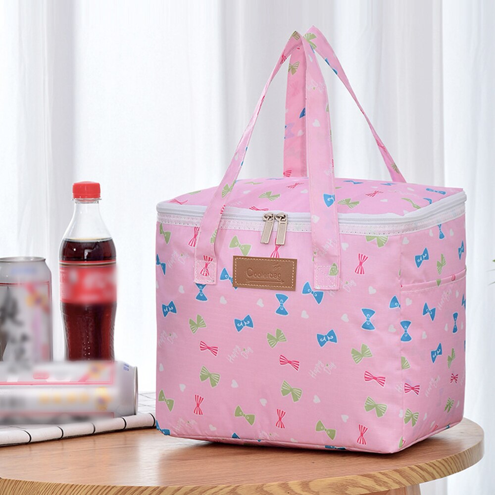 Portable Lunch Bag Thermal Insulated Lunch Box Tote Cooler Handbag lunch bags for women Convenient Box Tote Food Bags: G356531