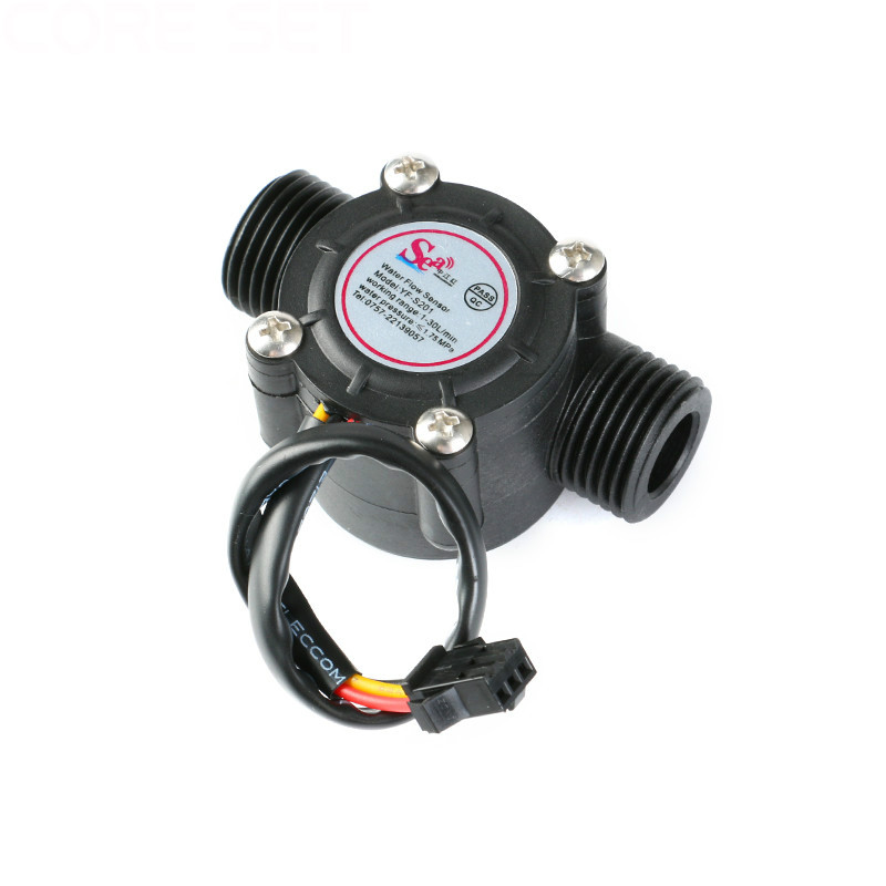 1-30L/min Water Flow Sensor Flowmeter 1/2&quot; Flow Sensor Water Controller 2.0MPa For Flow Measurement Device YF-S201