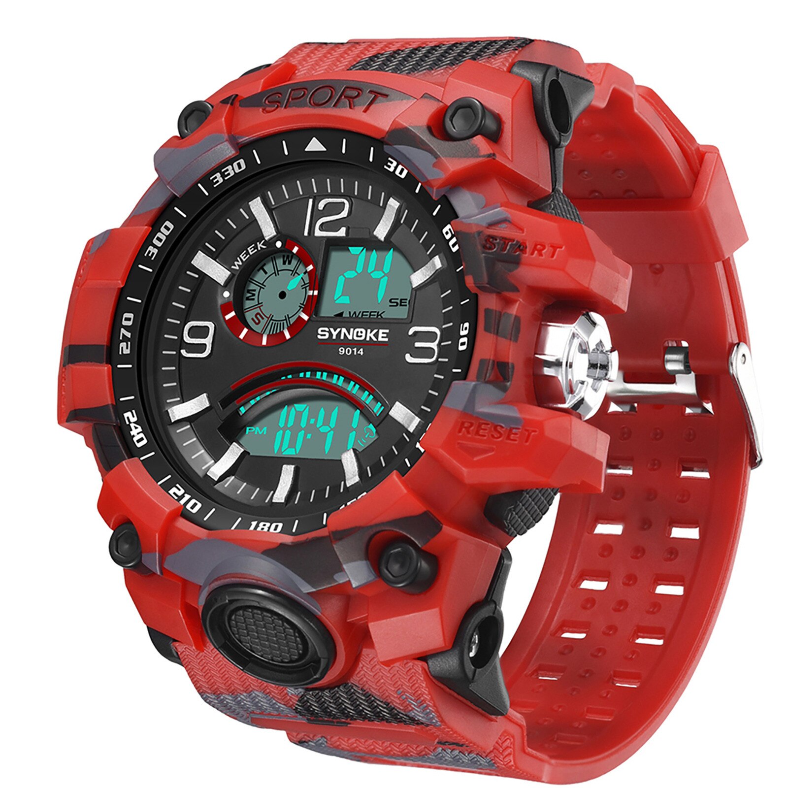 Men's Electronic Sports Watch Multi-function Outdoor Sports Watch With Large Screen Minimalist Ultra Thin Watches