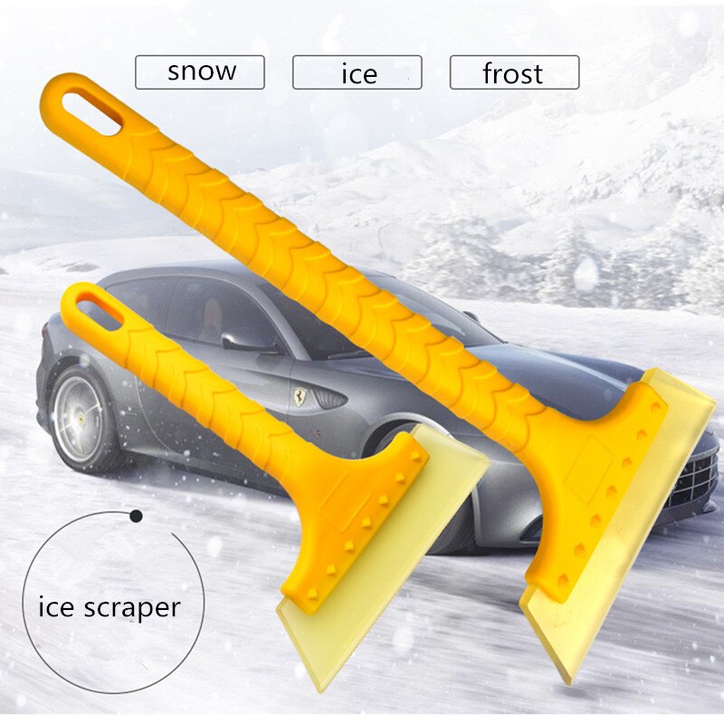 Długa rączka łopata robić śniegu automatyczny przednia szyba samochodu skrobaczka szklany lód usuń odladzanie urządzenia robić oczyszczania łopata robić śniegu Deicer zima