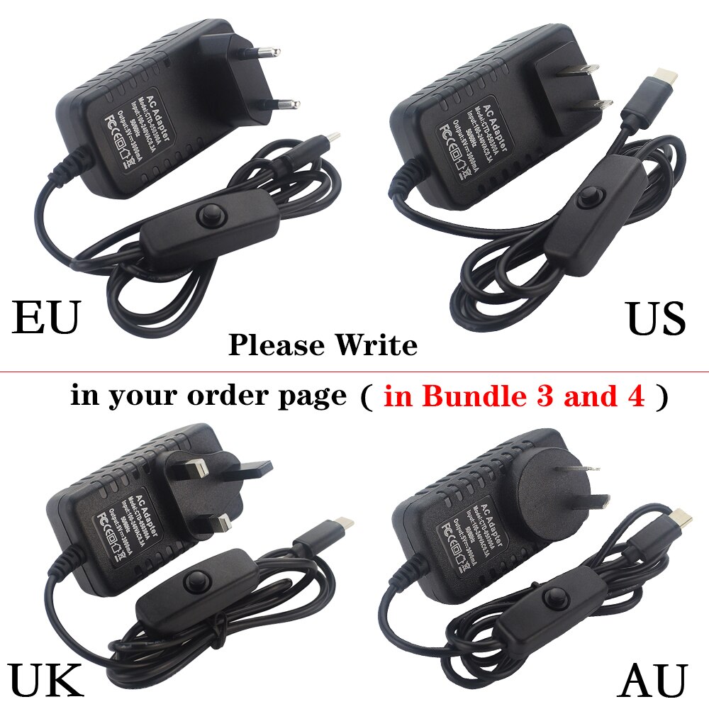 Raspberry Pi 4 ABS Case Black Plastic Box Enclosure with Cooling Fan Cooler for Raspberry Pi 4 Model B Pi 4B Pi4