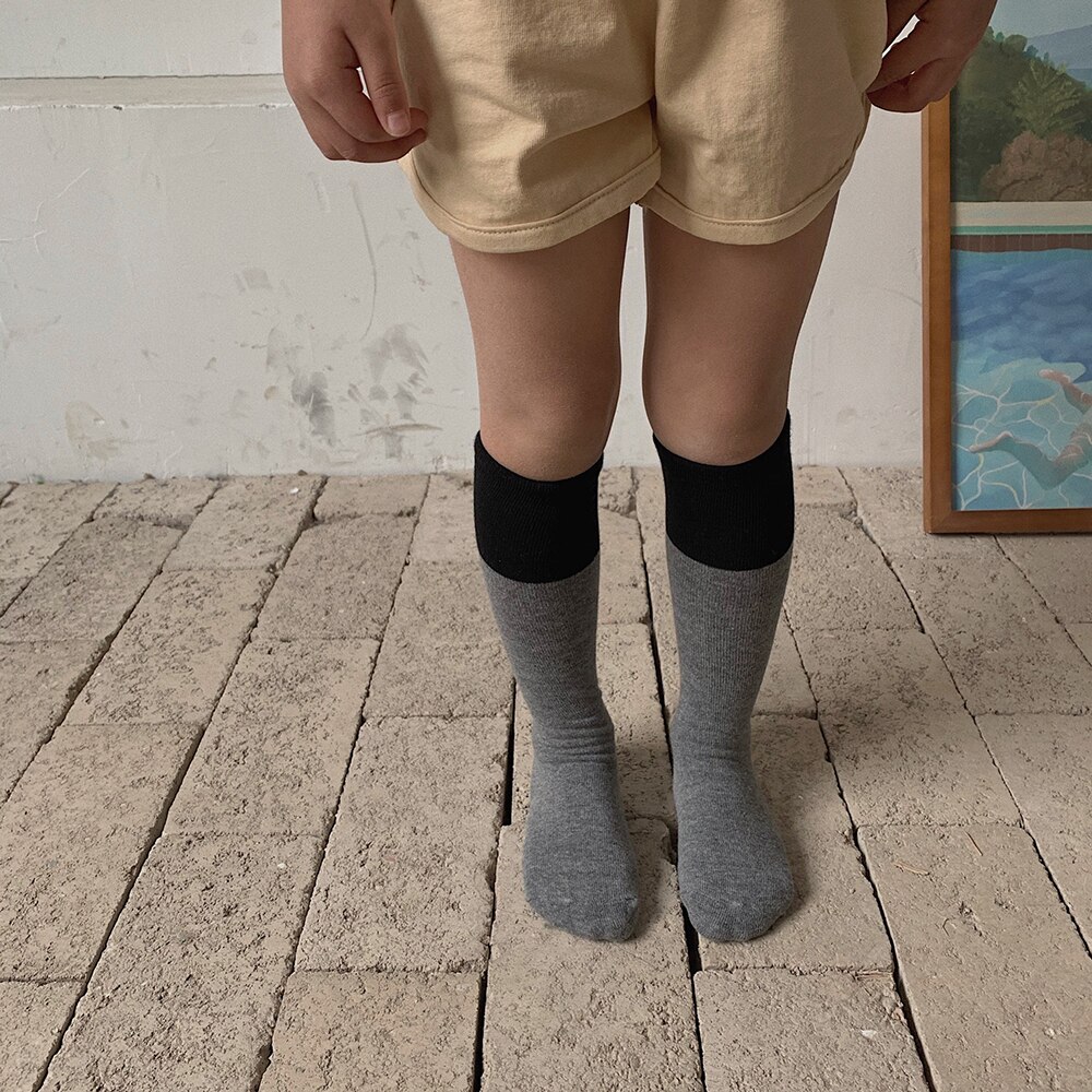 Soft Boys Girls Cotton Socks Knee High Breathable Newborn Infant Floor Sock Children Long Socks For Kids Boys Sports Sock