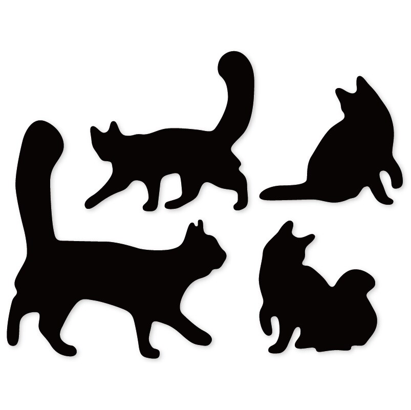 Renard, chat, grenouille, loup élément Animal métal coupe Dies Scrapbooking pour la fabrication de cartes bricolage gaufrage pochoir coupes artisanat Die