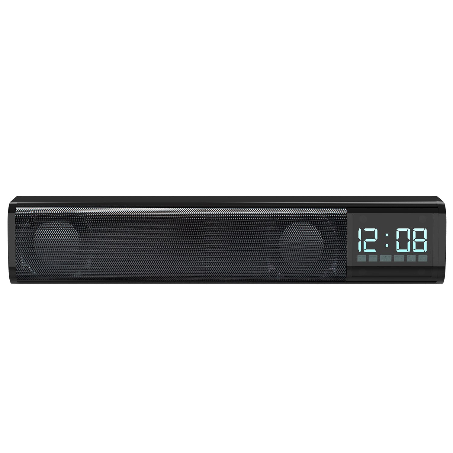 Kabelloser bluetooth-lautsprecher mit  s8 lautsprechern, desktop-pc, handy-multimedia-lautsprecher, subwoofer, wecker und audiofunktion