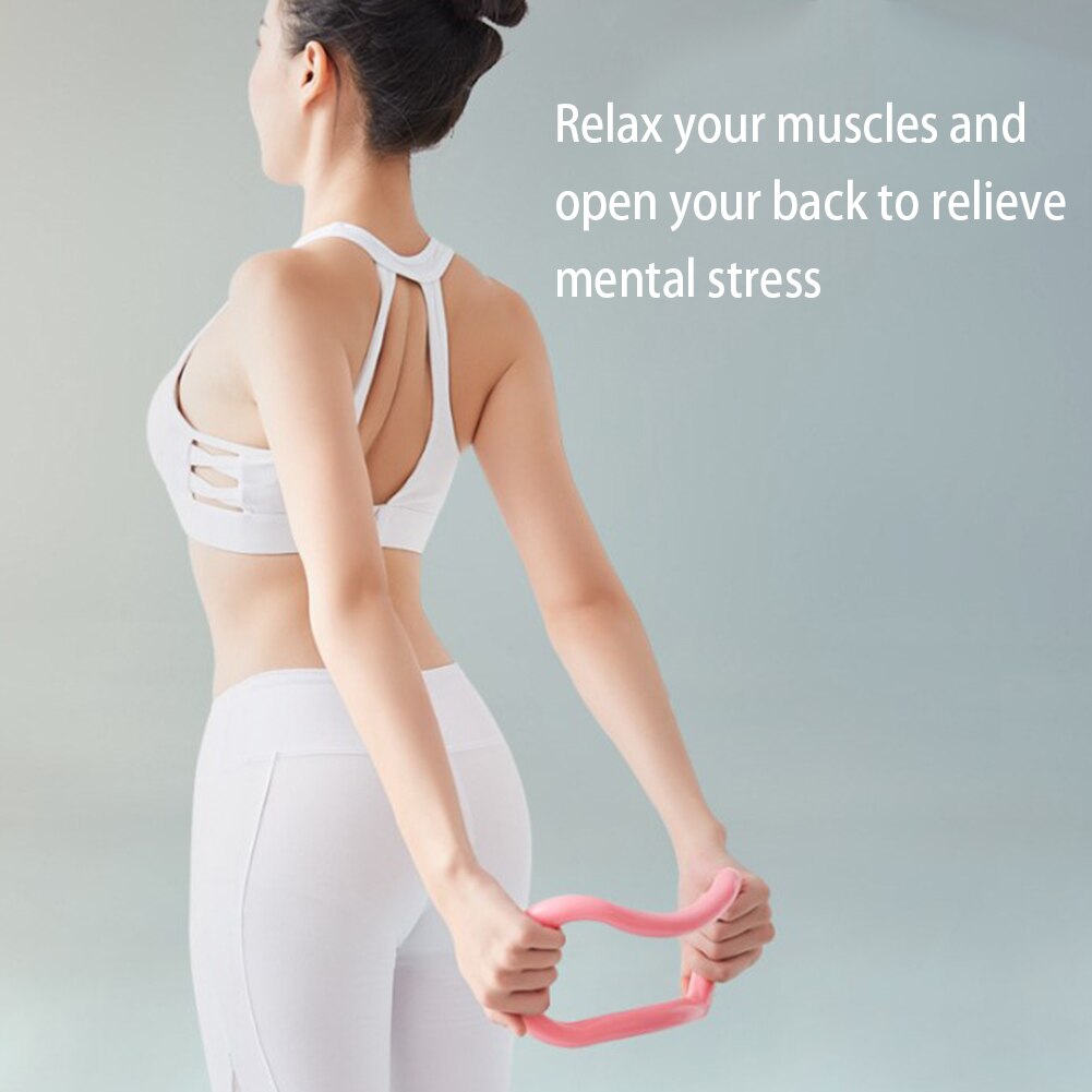 Pilates Fitness Circle Yoga Exercise Strength Training Frame Resistance Aids Yoga Supplies Yoga Accessories