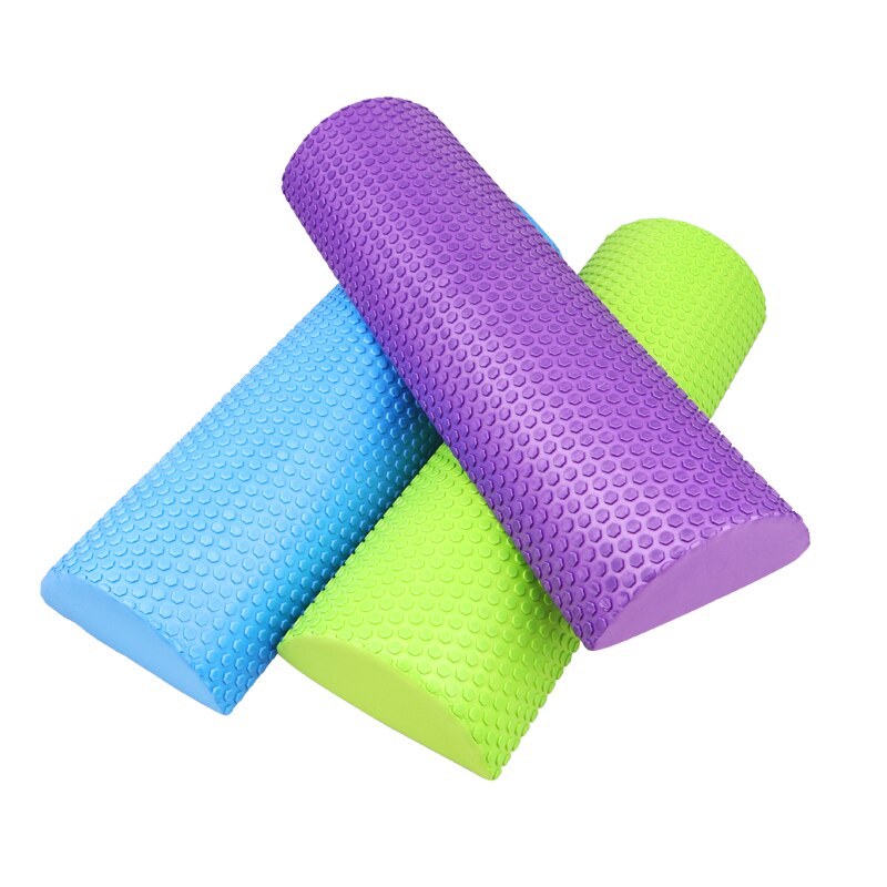 Rouleau demi-cylindre en mousse EVA pour le Yoga,équipement utile pour l&#39;entraînement, blocs, coussins d&#39;équilibre à point flottant, Pilates, massage, 30 – 40 cm,