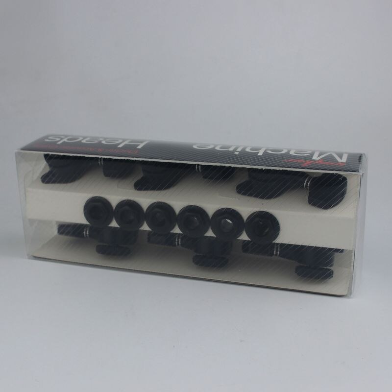 GUYKER BLACK Guitar Locking Tuners Electric Guitar Machine Heads Tuners Lock Guitar Tuning Pegs ( With packaging)