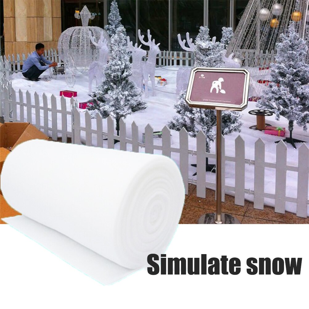 Juletæppe tæppe kunstigt bomuldstæppe til juletræ nederdele baggrundsdekorationer