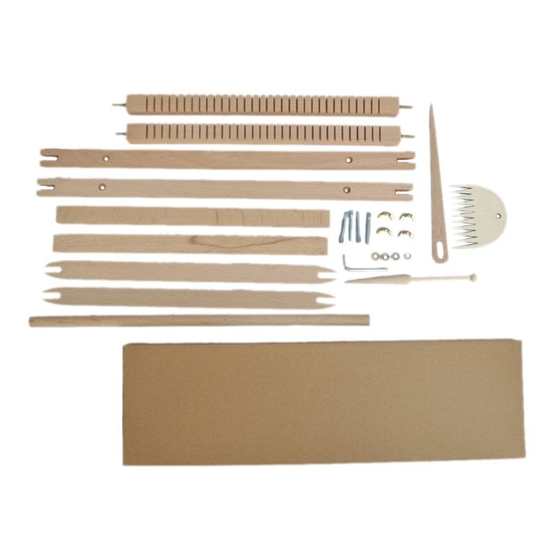 Houten Weefgetouw Craft Diy Hand Breien Tapestry Hand-Gebreide Machine Kit Voor Beginner: with Tools