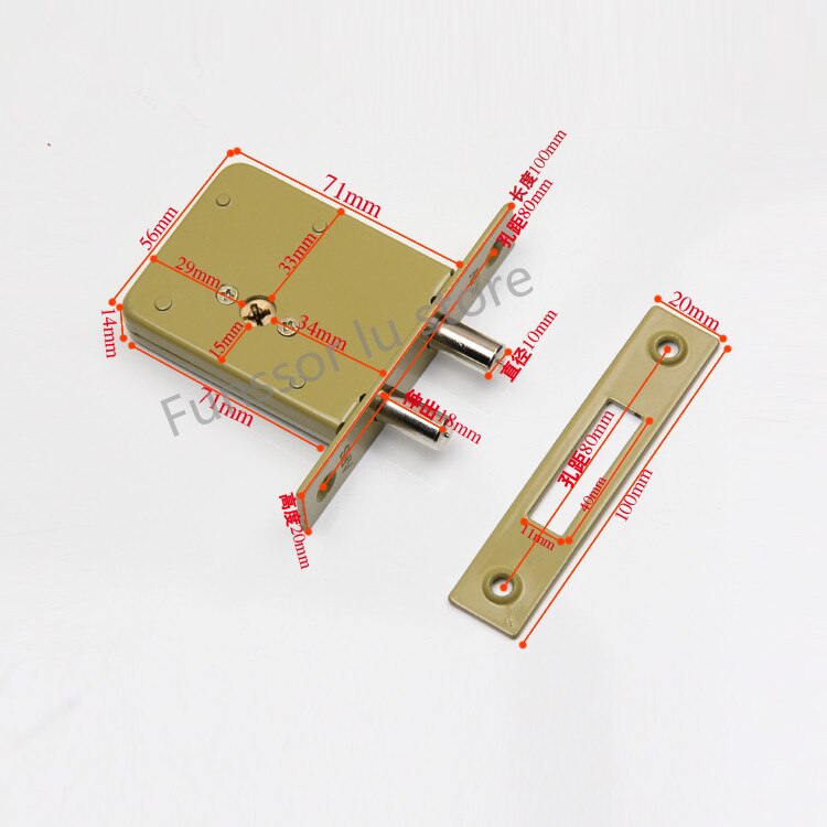 DeadBolt Invisible Locks,prevent lock picking double bar invisible , mortise, tubewell ,security ,Mortice locks